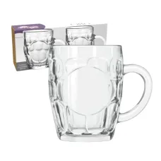 Conjunto Caneca Chopp Vidro 2 Unidades Otto