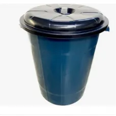 Cesto Fechado 95 Litros com Tampa Inplast Multiuso Cesto Fechado 95 Litros com Tampa Inplast Multiuso