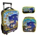 Kit Mochila de Rodinha Bionic Estojo e Lanch 6336