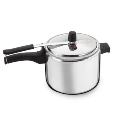 Panela De Pressao 4,5 L Polida Aluminio Nacional