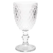 Conjunto 6 Taças de Água de Vidro Bico de Abacaxi 325ml Lyor