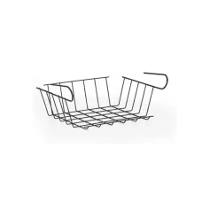 Cesto Prateleira Black Life de EnCaixar Arthi Organiza 24cm Cesto Prateleira Black Life de EnCaixar Arthi Organiza 24cm