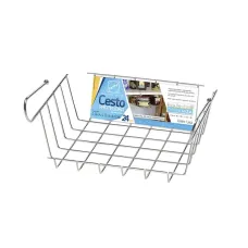 Cesto Prateleira De EnCaixar - 24cm Cesto Prateleira De EnCaixar - 24cm