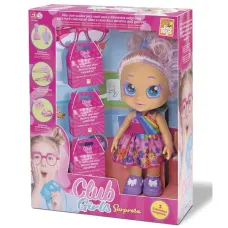 Boneca Club Girls Surpresa 31 Cm Com Kit Surpresa – Bee Toys Boneca Club Girls Surpresa 31 Cm Com Kit Surpresa – Bee Toys