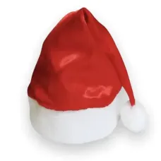 Gorro de Papai Noel em Cetim 28 × 38 cm Gorro de Papai Noel em Cetim 28 × 38 cm