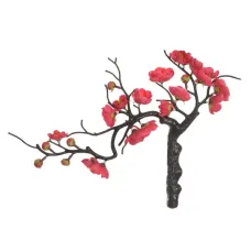 Bonsai Cerejeira X25 Rosa 24cm Florarte