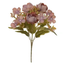 Buque Peonia X6 Ocre Outono 30cm Florarte