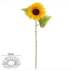 Haste Girassol Amarelo 60cm Florarte