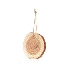 Enfeite Madeira Tora Arvore 7x1cm Fartex Ntl