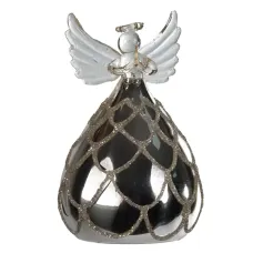 Enfeite Natal Anjo Dourado 11x6x6cm Enfeite Natal Anjo Dourado 11x6x6cm