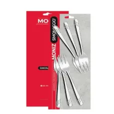Conjunto 6 Garfos para Bolo Inox Moniz Simonaggio