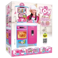 Cozinha Divertida Toy Chef 575 Samba Toys com Pia e Acessórios Cozinha Divertida Toy Chef 575 Samba Toys com Pia e Acessórios