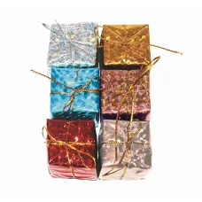 Enfeite Presente Natal 2.5cm com 12un Enfeite Presente Natal 2.5cm com 12un