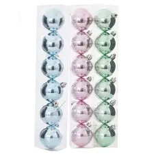 Bola Candy Tricolor 6cm 6un