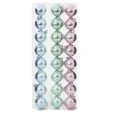 Bola Candy Tricolor 5cm 6un