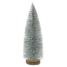 Mini Arvore Natal Prata 25cm Florarte Mini Arvore Natal Prata 25cm Florarte