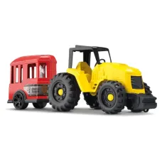 Trator Farm Horse Trailer Orange Toys Trator Farm Horse Trailer Orange Toys