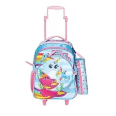 KIT MOCHILA INF FEM NARVAL C/RODA